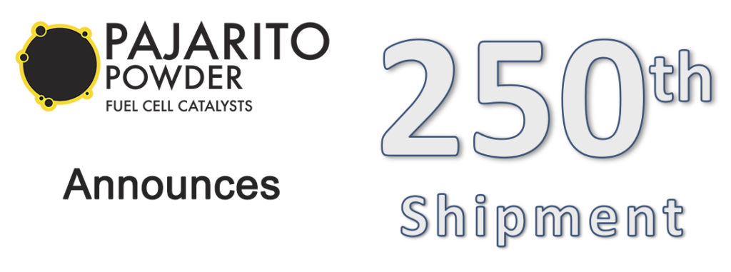 Pajarito celebrates 250th shipment