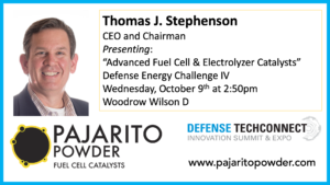 Thomas J. Stephenson presents at Defense TechConnect